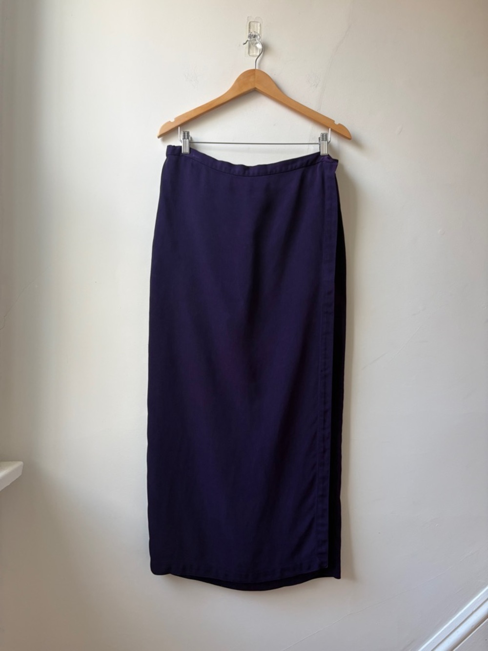 Vintage 90s Elieen Fisher Wool/Silk Skirt - Picture 14 of 14